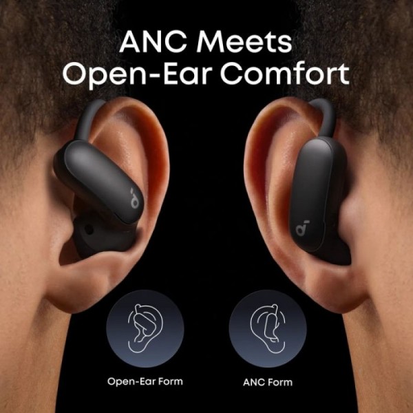 Anker Soundcore AeroFit 2 Pro brezžične slušalke, črne Anker Soundcore AeroFit 2 Pro brezžične slušalke, črne
