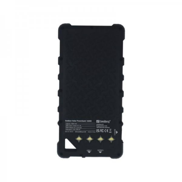 Sandberg Outdoor Solar Powerbank 16000 mAh solarna prenosna baterija