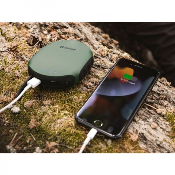 Sandberg Survivor Powerbank 10000 mAh prenosna baterija z LED svetilko in kompasom Sandberg Survivor Powerbank 10000 mAh prenosna baterija z LED svetilko in kompasom