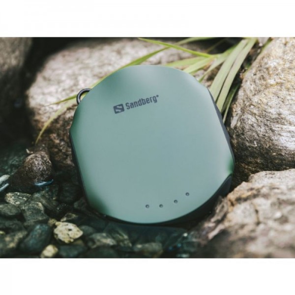 Sandberg Survivor Powerbank 10000 mAh prenosna baterija z LED svetilko in kompasom Sandberg Survivor Powerbank 10000 mAh prenosna baterija z LED svetilko in kompasom