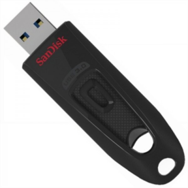Sandisk Ultra 64GB USB3.0 črn spominski ključek Sandisk Ultra 64GB USB3.0 črn spominski ključek