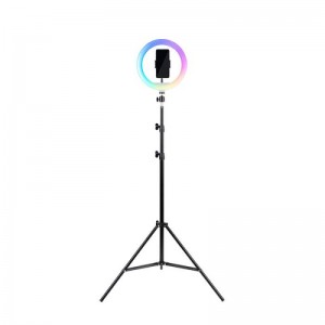 HAVIT RGB LED svetlobni obroč s tripod stojalom