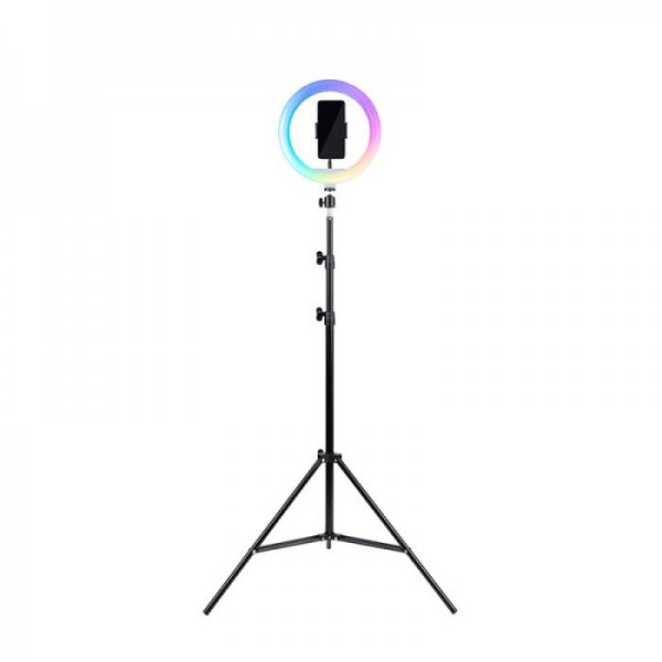 HAVIT RGB LED svetlobni obroč s tripod stojalom