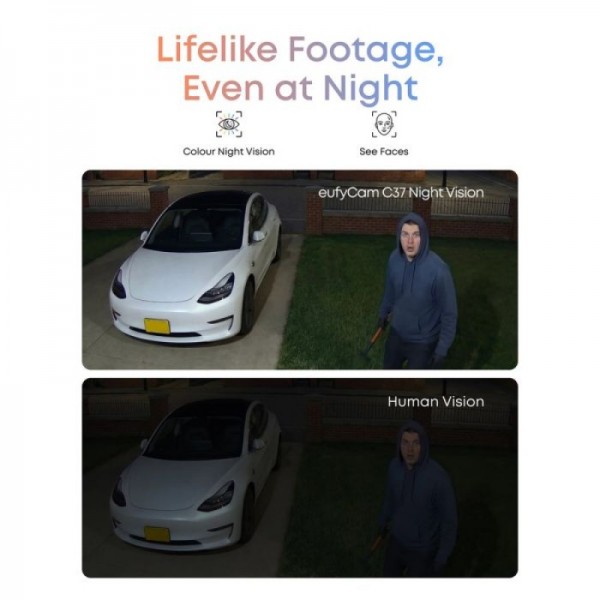 Anker Eufy Security eufyCam C37 komplet 2 zunanji CCTV kameri + baza Anker Eufy Security eufyCam C37 komplet 2 zunanji CCTV kameri + baza