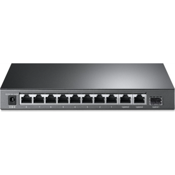 TP-LINK stikalo 10-port Gigabit TL-SG1210MP z 8-Port PoE+
