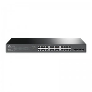TP-LINK JetStream TL-SG2428P 26-Port Gigabit PoE+ Smart Switch × 4 SFP slot