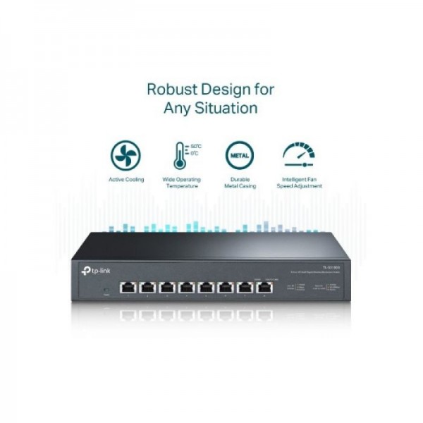 TP-LINK TL-SX1008 8-Port 10G Desktop/Rackmount mrežno stikalo / switch