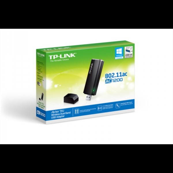 TP-LINK Archer T4U 1300Mbps Dual Band brezžična USB mrežna kartica TP-LINK Archer T4U 1300Mbps Dual Band brezžična USB mrežna kartica
