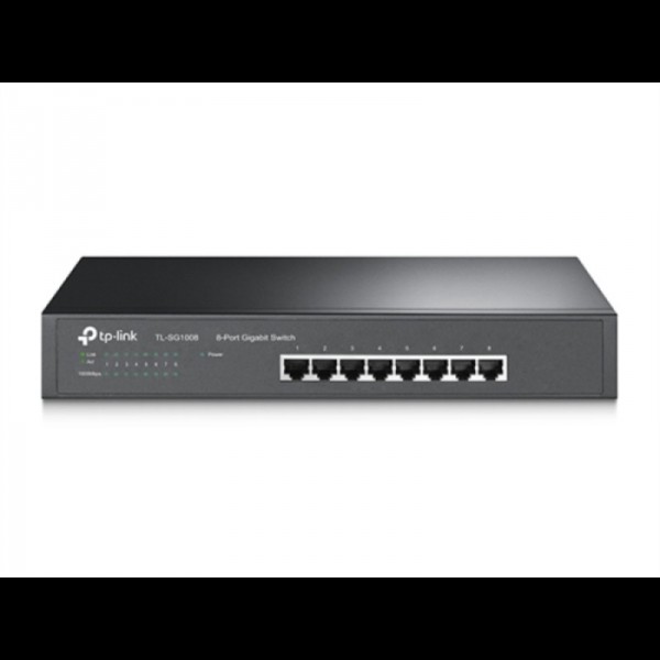 TP-LINK TL-SG1008 8-port Gigabit Desktop/Rackmount switch