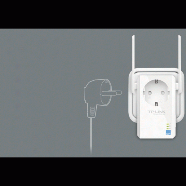 TP-LINK WA860RE 300Mbps WiFi Range Extender z vtičnico