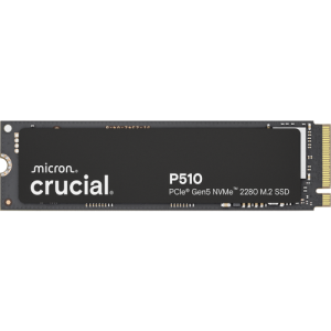 Crucial P510 2TB PCIe Gen5 NVMe 2280 M.2 SSD