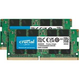 Crucial 16GB Kit (2x8GB) DDR4-3200 SODIMM CL22, 1.2V