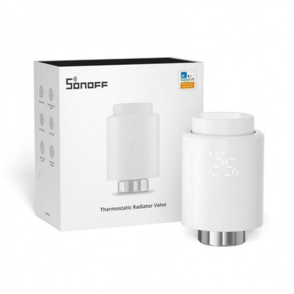 SONOFF ZigBee pametni radijatorski termostatski ventil TRVZB