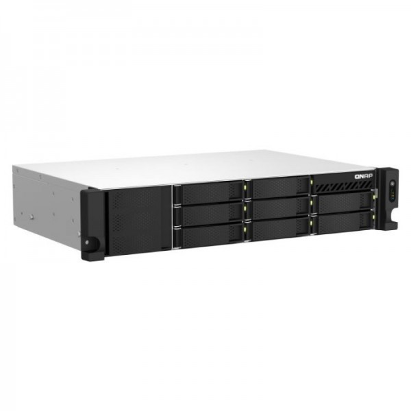 QNAP NAS za 8 diskov, 4GB rama, 2,5Gb mreža, rack 2U