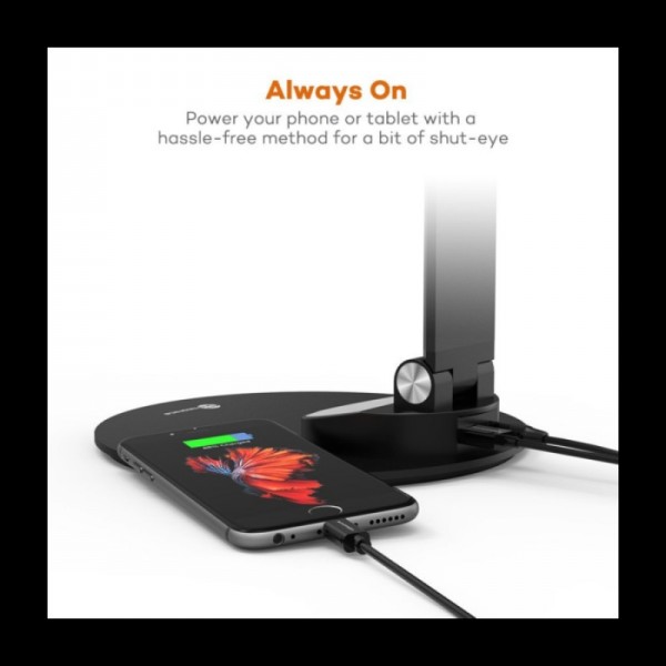 TaoTronics Minimalist LED namizna svetilka črna TT-DL19
