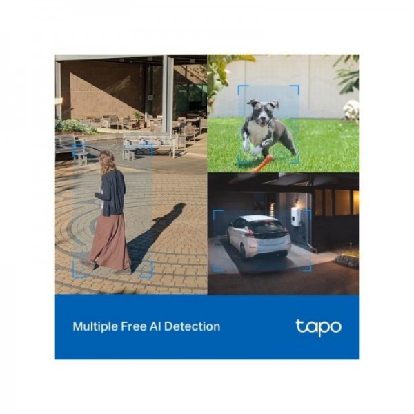 TP-LINK Tapo C520WS 2K QHD 360° Pan/Tilt zunanja Wi-Fi varnostna kamera