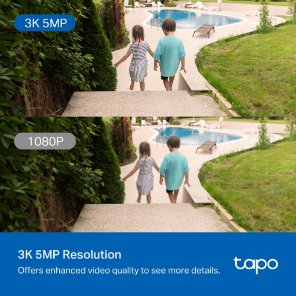 TP-LINK Tapo C530WS 3K 5MP 360° Pan/Tilt zunanja Wi-Fi varnostna kamera