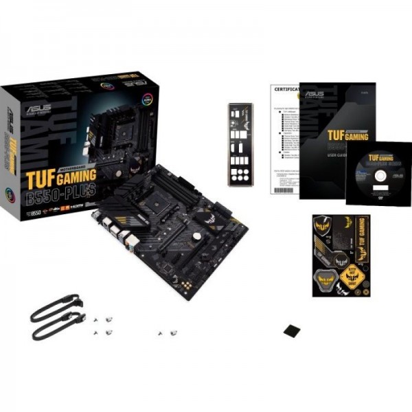 ASUS TUF GAMING B550-PLUS, DDR4, SATA3, USB3.2Gen2, DP, AM4 ATX
