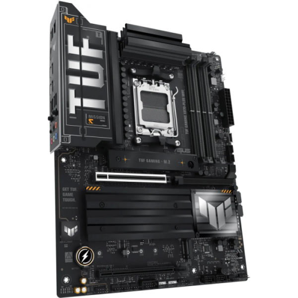 ASUS TUF GAMING X870-PLUS WIFI, DDR5, SATA3, USB3.2Gen2x2, DP, 2.5GbE, WiFi 7, AM5 ATX