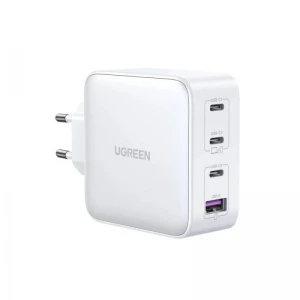 Ugreen USB-A in 3x USB-C 100W GaN hitri polnilec - box Bel