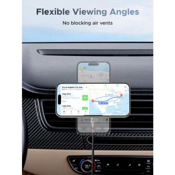 Ugreen MagFlow avto nosilec in polnilec za telefon 25W, 55967