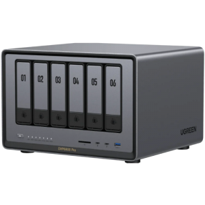 Ugreen NASync DXP6800 Pro za 6+2 diska, Intel i5-1235u, 8GB DDR5, 2x 10Gbe mreža