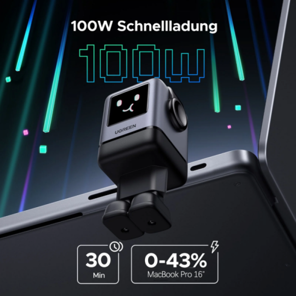Ugreen Uno polnilec 100W s štirimi priključki