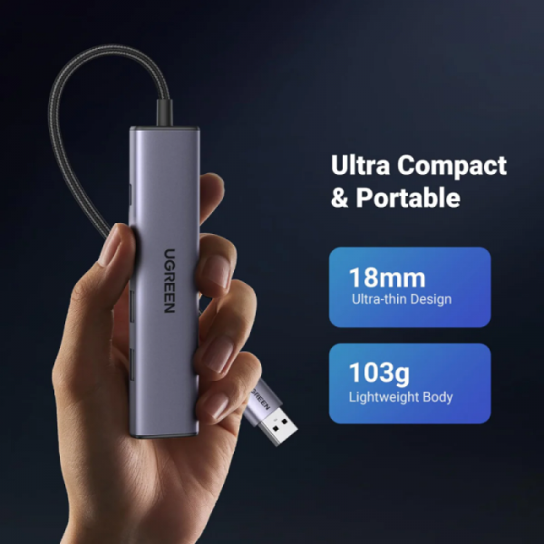 Ugreen USB 3.0 5v1 Hub Ugreen USB 3.0 5v1 Hub