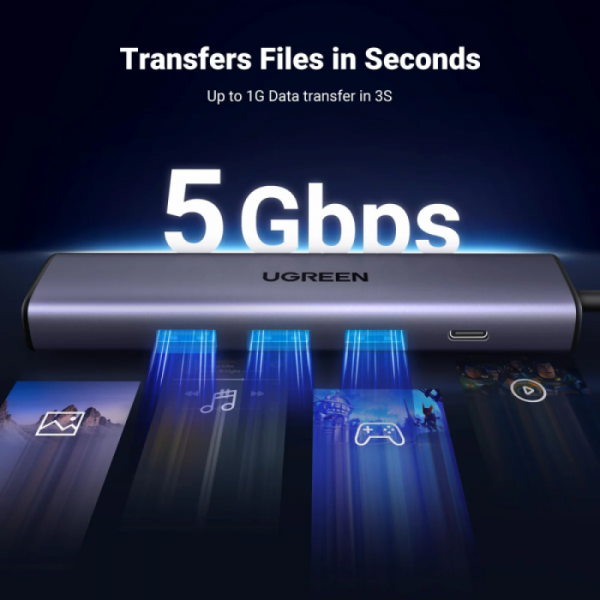 Ugreen USB 3.0 5v1 Hub Ugreen USB 3.0 5v1 Hub