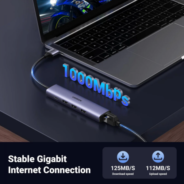 Ugreen USB 3.0 5v1 Hub Ugreen USB 3.0 5v1 Hub