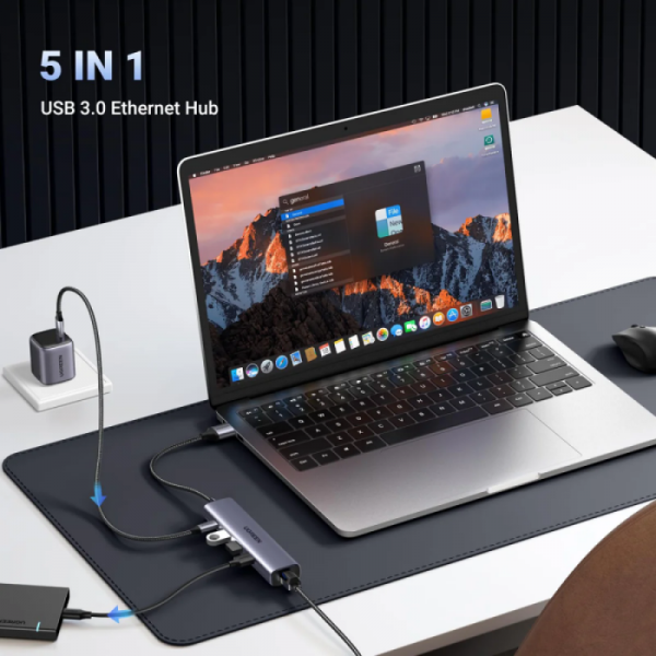 Ugreen USB 3.0 5v1 Hub Ugreen USB 3.0 5v1 Hub