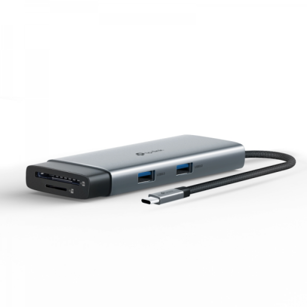 TP-LINK UH7020C 7-v-1 USB-C HUB priklopna postaja z 4K HDMI in 100 W Power Delivery TP-LINK UH7020C 7-v-1 USB-C HUB priklopna postaja z 4K HDMI in 100 W Power Delivery
