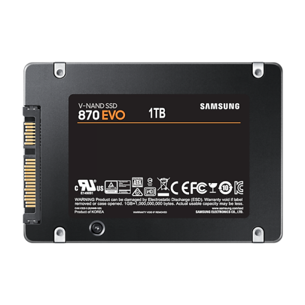 Samsung 1TB 870 EVO SSD SATA3 2.5 disk