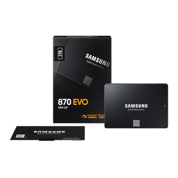 Samsung 1TB 870 EVO SSD SATA3 2.5 disk