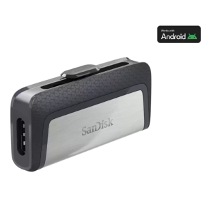 SanDisk 64GB Ultra Dual USB-C/A 3.1 Gen 1 USB ključ