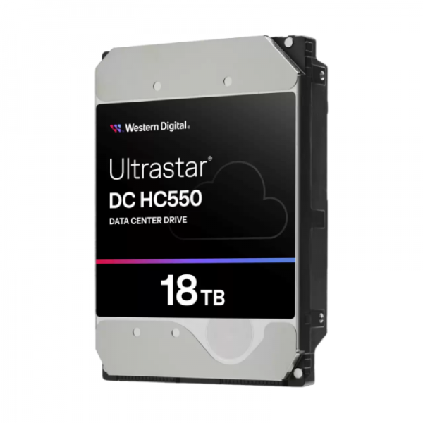 WD 18TB UltraStar DC HC550 3,5" SATA 6Gb/s 7200rpm 512MB HDD disk