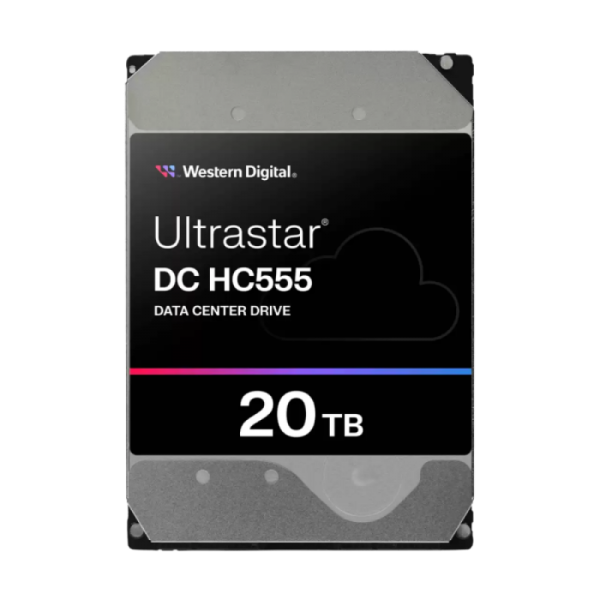WD 20TB UltraStar DC HC555 3,5" SATA 6Gb/s 7200rpm 512MB HDD disk