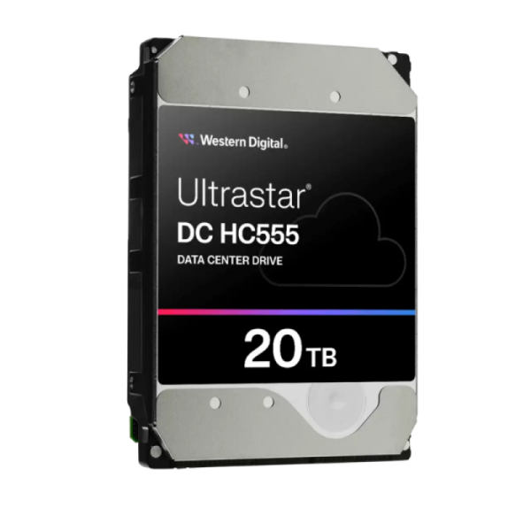 WD 20TB UltraStar DC HC555 3,5" SATA 6Gb/s 7200rpm 512MB HDD disk