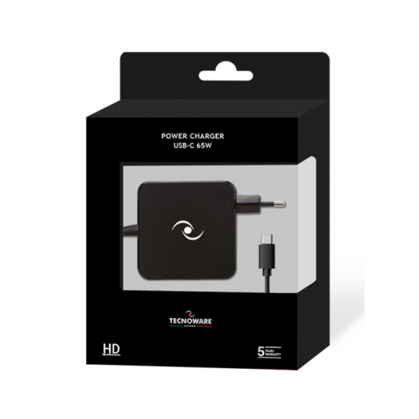 Tecnoware univerzalni napajalnik USB-C 65W s Power delivery funkcijo