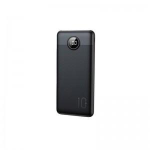 VEGER L10S PowerBank 10.000 mAh LCD, črn