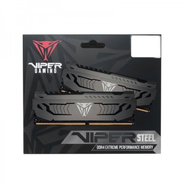 Patriot Viper Steel Kit 32GB (2x16GB) DDR4-3200 DIMM PC4-25600 CL16, 1.35V