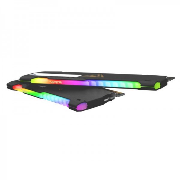 Patriot Viper Steel RGB Kit 32GB (2x16GB) DDR4-3600 DIMM CL20, 1.35V