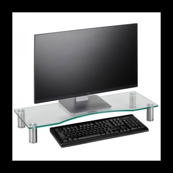 Vonhaus steklen podstavek za monitor L prozoren Vonhaus steklen podstavek za monitor L prozoren