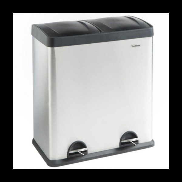 VonHaus koš za ločevanje odpadkov 60L