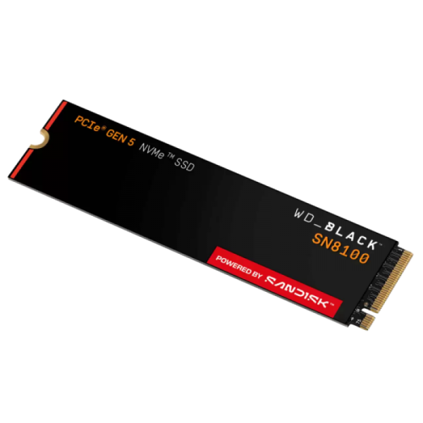 SanDisk 2TB WD Black SN8100 M.2 2280 PCI-e 5.0 NVMe 2.0 SSD disk