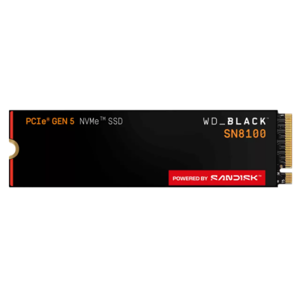 SanDisk 1TB WD Black SN8100 M.2 2280 PCI-e 5.0 NVMe 2.0 SSD disk
