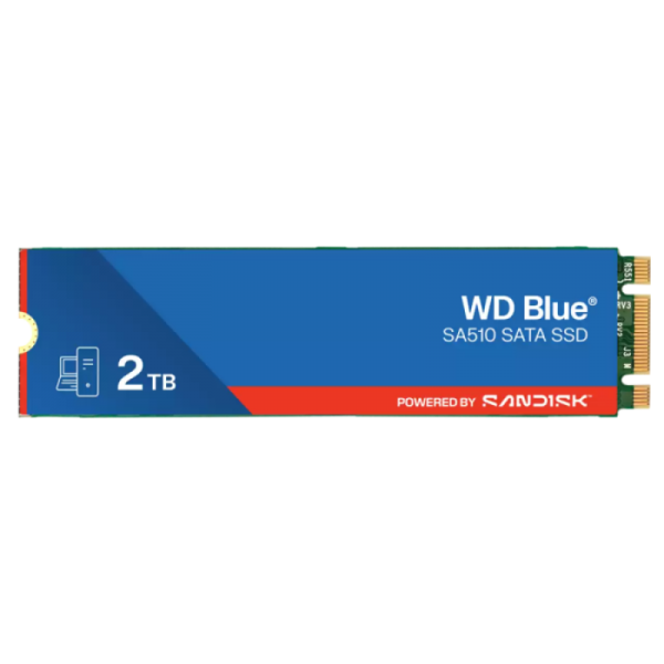 SanDisk 2TB WD Blue SA510 M.2 2280 SATA 6Gb/s SSD disk