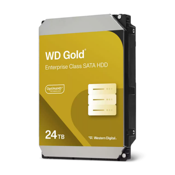 WD 24TB Gold 3,5" SATA 6Gb/s 7200rpm 512MB HDD disk