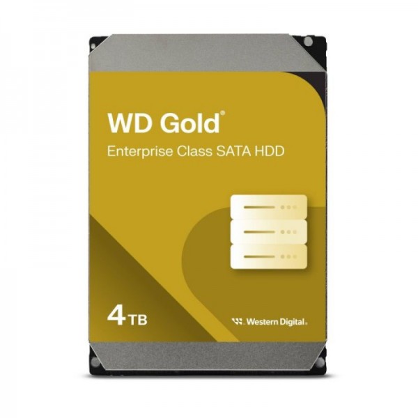 WD 4TB Gold 3,5" SATA 6Gb/s 7200rpm 256MB HDD disk