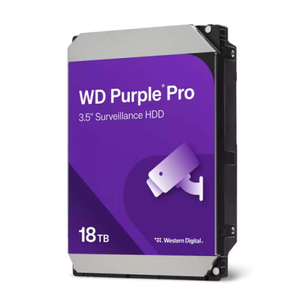 WD 18TB Purple Pro 3,5" SATA 6Gb/s 7200rpm 512MB HDD disk